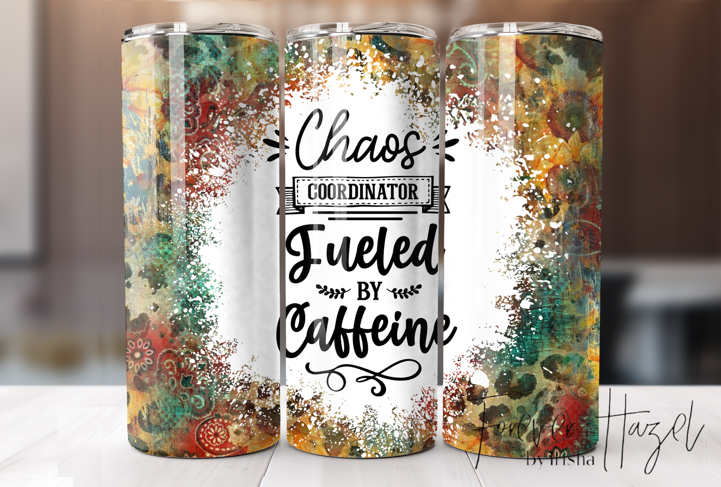 Chaos Coordinator Fueled By Caffeine Tumbler