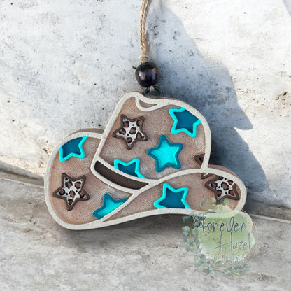 Starry Western Freshies: Cowgirl Aroma Bead Air Fresheners