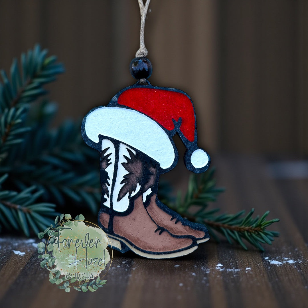 Western Christmas Freshies: Holiday Aroma Bead Air Freshener