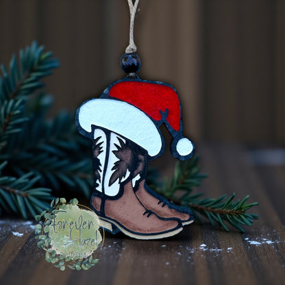 Western Christmas Freshies: Holiday Aroma Bead Air Freshener