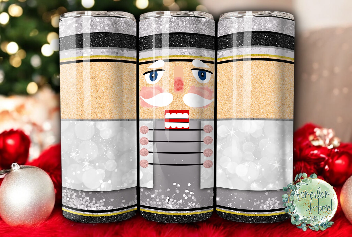 Silver Nutcracker Tumbler