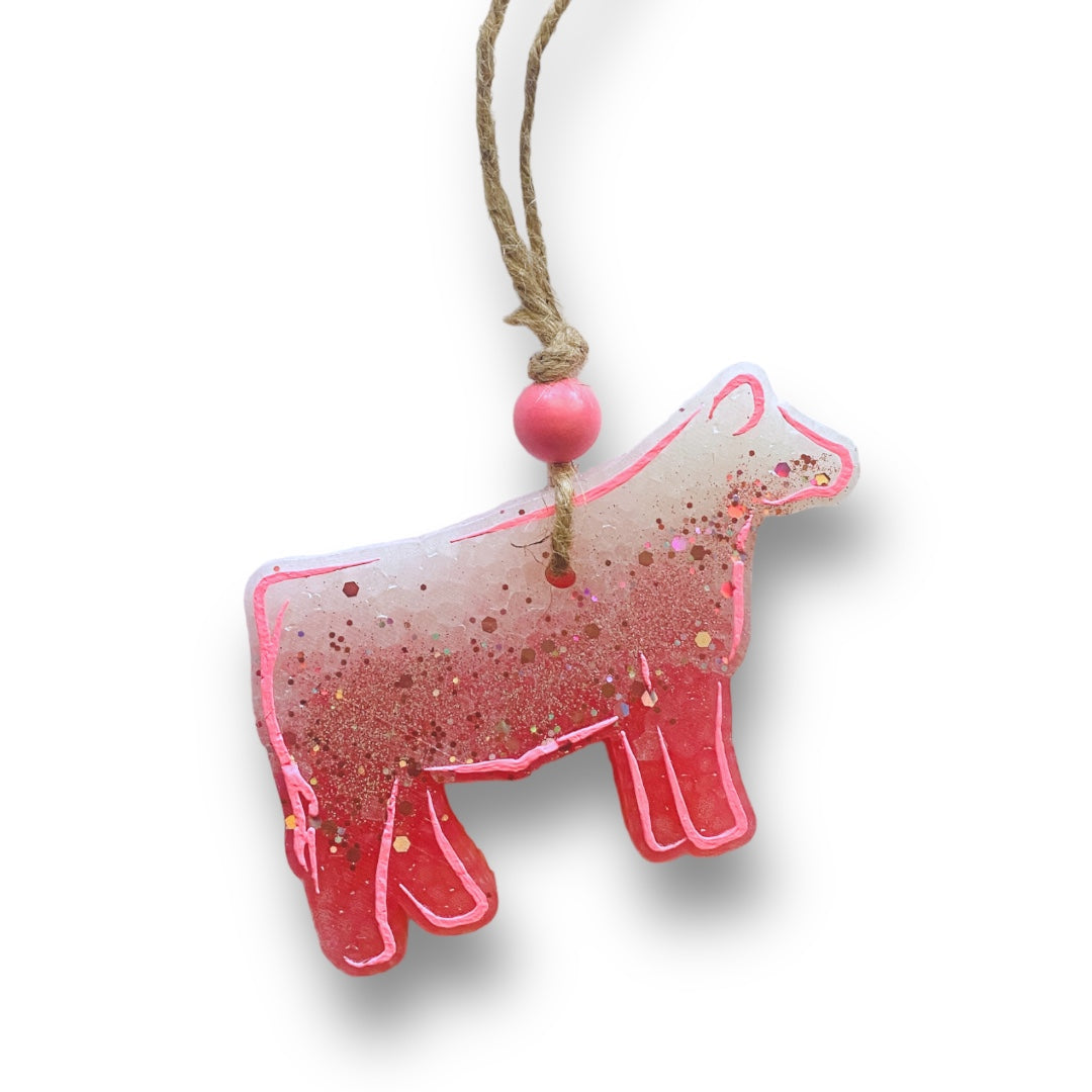 Pastel Show Animal Freshie | Show Goat Freshie | Show Cow Freshie | Show Pig Freshie