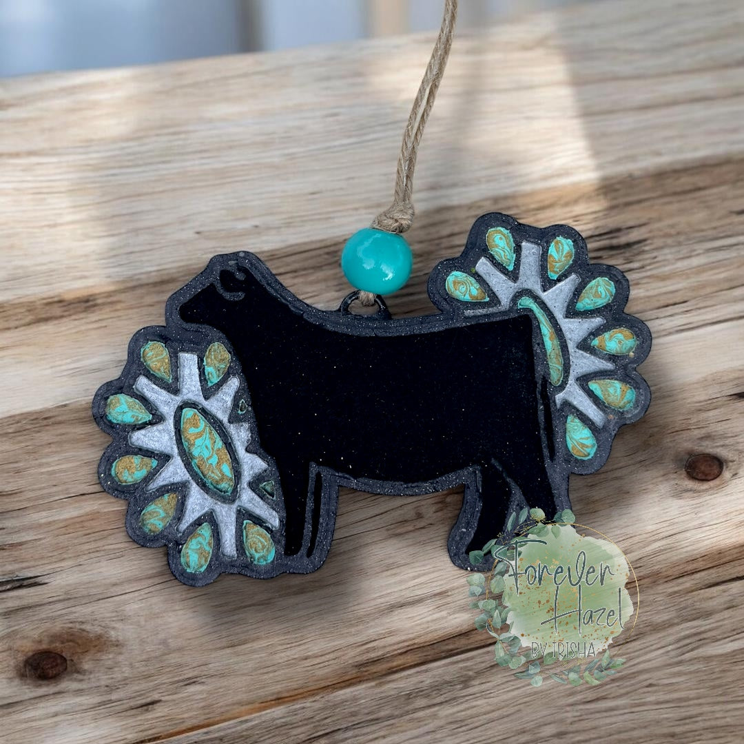 Concho Show Animal Freshies: Western Aroma Bead Air Fresheners