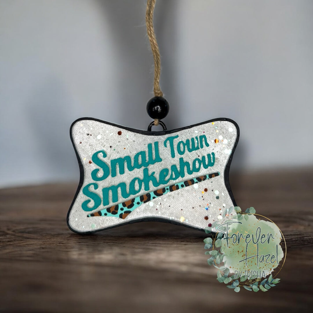 Turquoise Southern Freshie: Western Cowgirl Aroma Bead Air Fresheners
