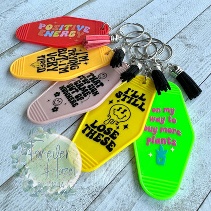 Motel Keychain Collection