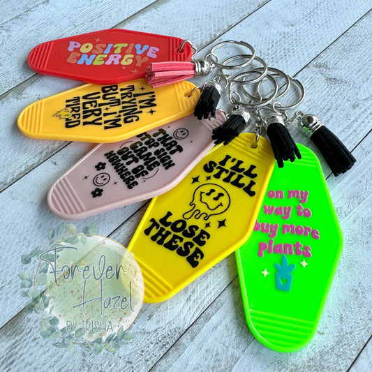 Motel Keychain Collection