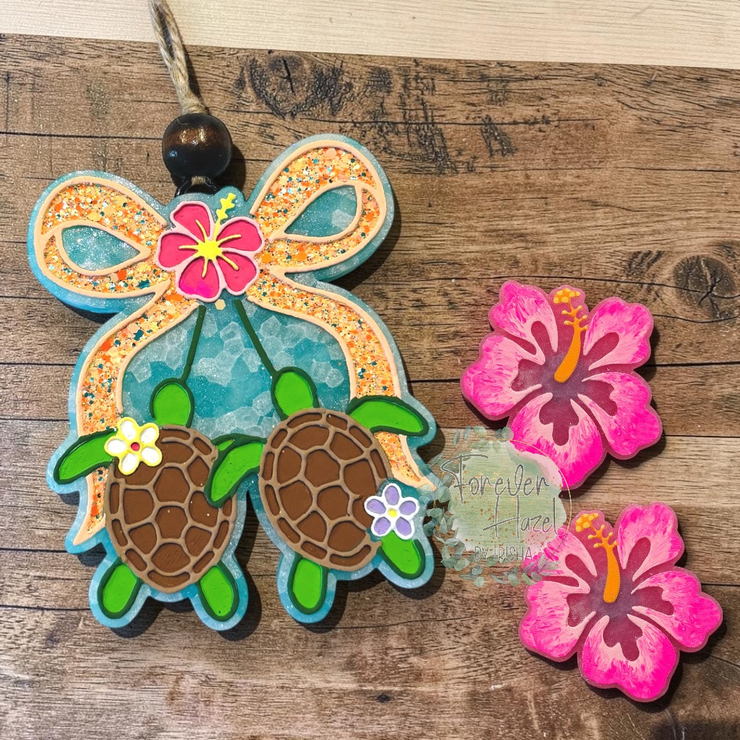 Sea Turtle Cherries Freshie: Summer Aroma Bead Air Freshener