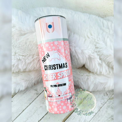 Christmas Cheer Spray Tumbler