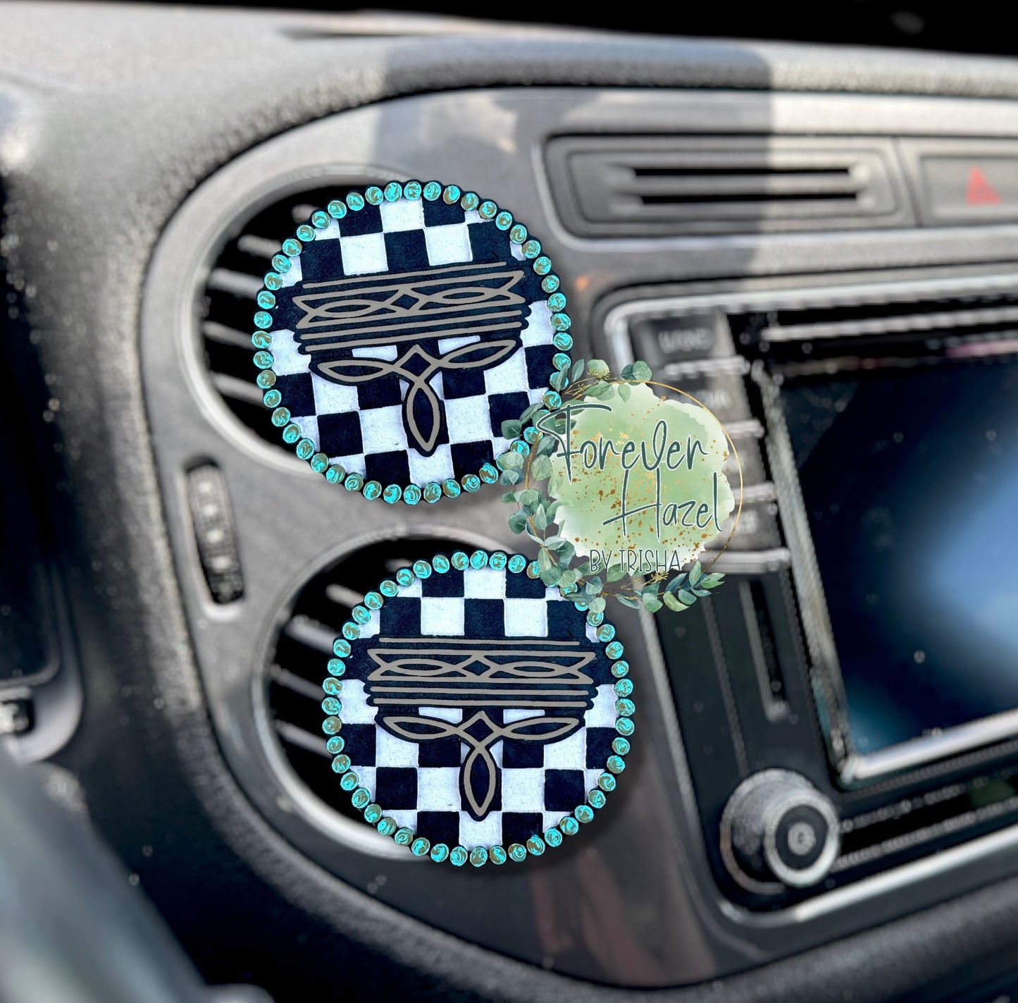Western Cowgirl Freshie: Western Aroma Bead Air Freshener