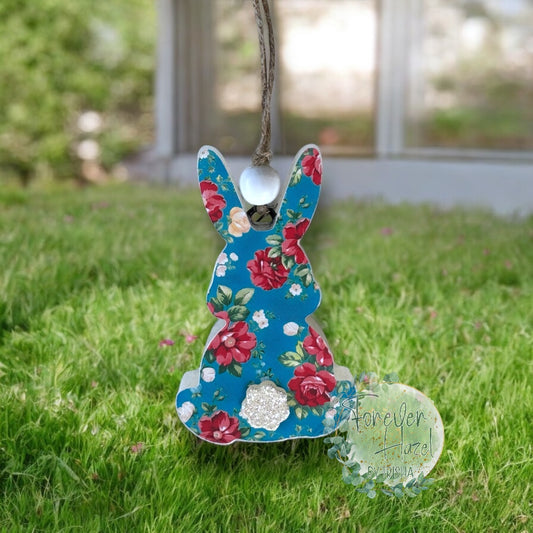 Floral Bunny Freshie