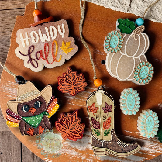 Western Autumn Freshies: Cowboy Aroma Bead Air Freshener