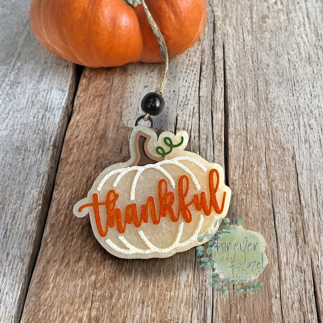 Autumn Pumpkin Freshies: Fall Aroma Bead Air Freshener