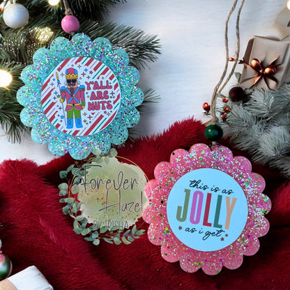 Nutcracker Freshies: Holiday Aroma Bead Air Fresheners