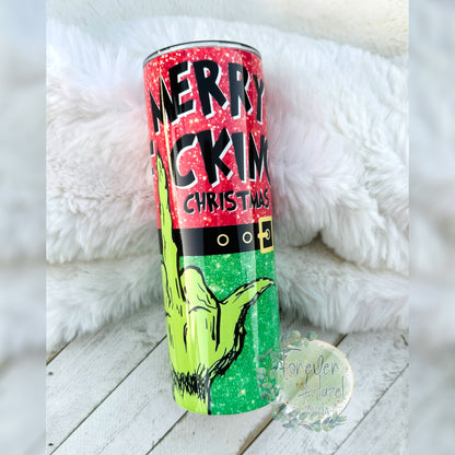 Merry Fucking Christmas Tumbler