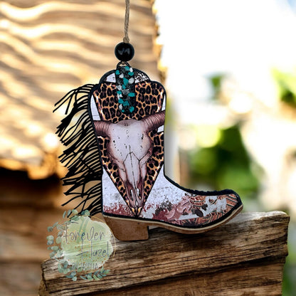 Cowgirl Boot Freshies: Western Aroma Bead Air Freshener