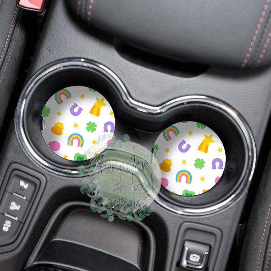 Lucky Charms Car Coaster Set