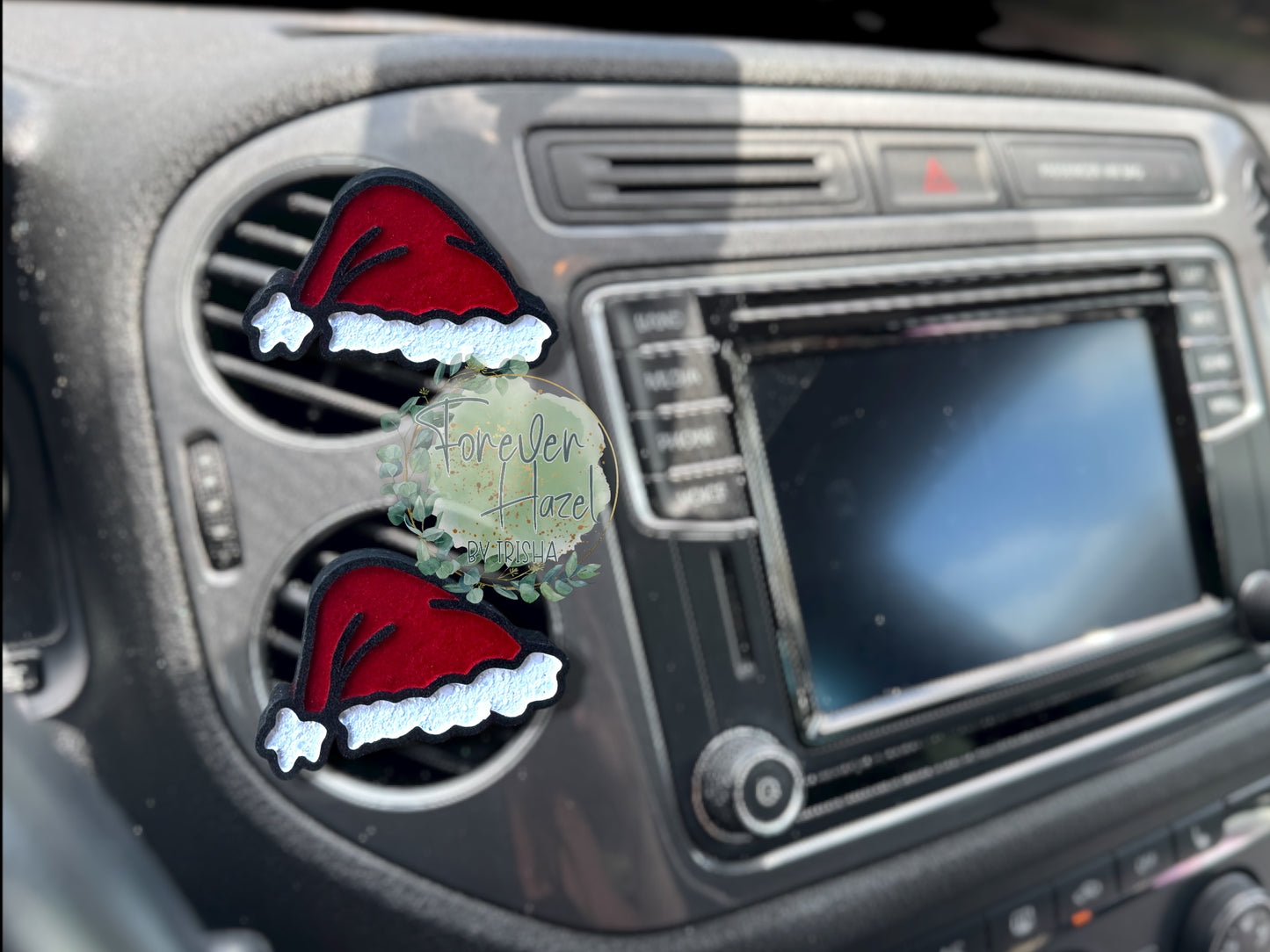 Christmas Highland Cow Freshie: Holiday Aroma Bead Air Fresheners