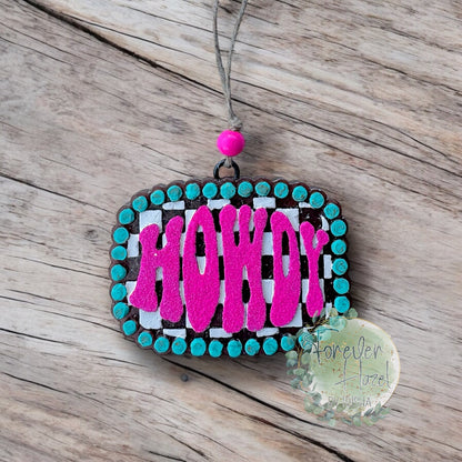 Punchy Western Freshie: Western Aroma Bead Air Fresheners