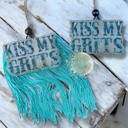 Distressed Western Freshie: Western Aroma Bead Air Fresheners