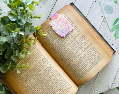 I Don't Watch Porn, I Read It Magnetic Bookmark