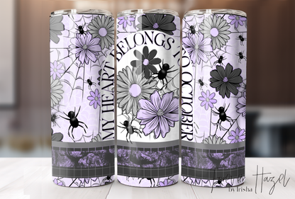 My Heart Belongs To October Tumbler
