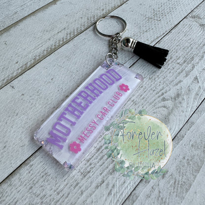 Motherhood - Messy Car Club Keychain