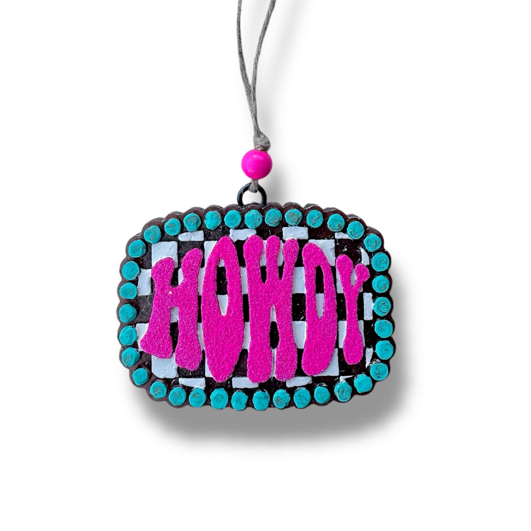 Punchy Western Freshies | Checkered Spade Freshie | Checkered Texas Freshie | Eight Ball Cherries Freshie