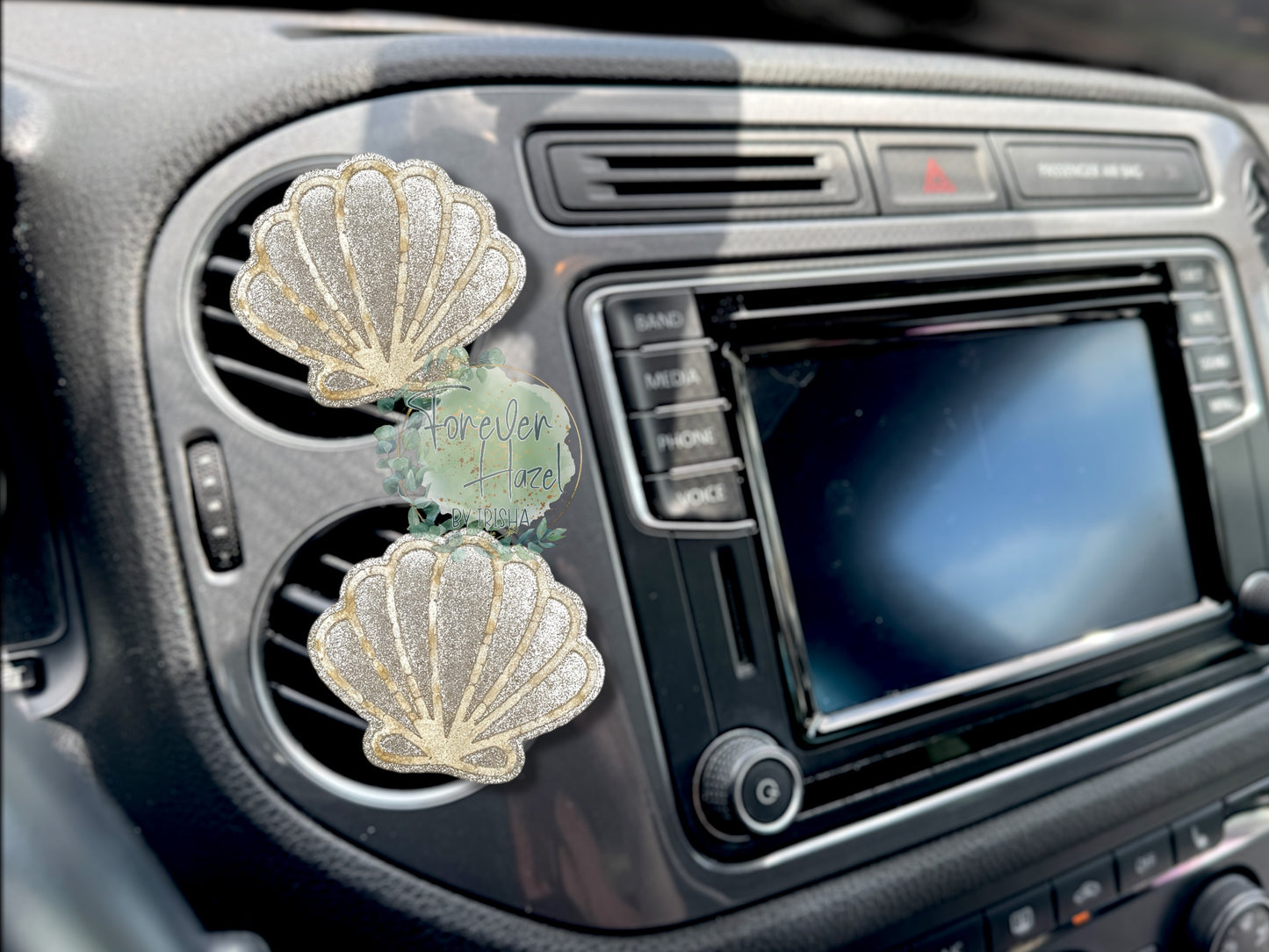 Beachy Shells Freshie: Summer Aroma Bead Air Fresheners