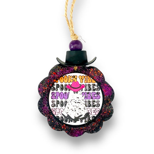 Spooky Vibes Western Ghost Freshie