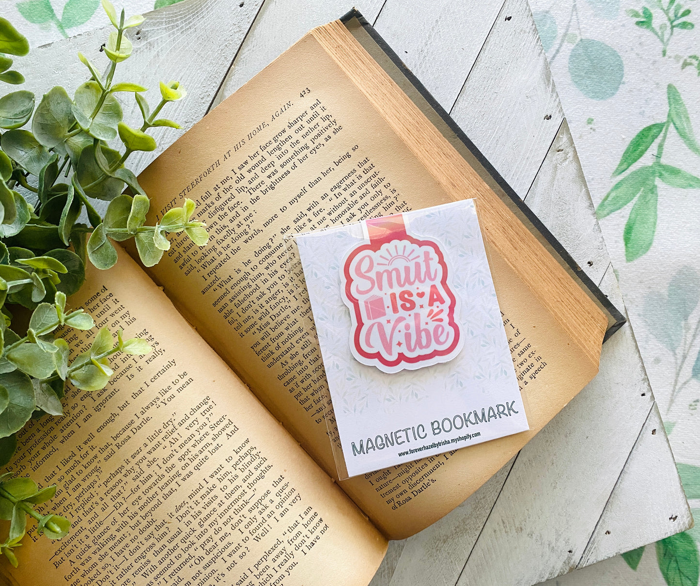 Smut Is A Vibe Magnetic Bookmark