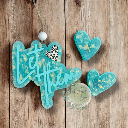Let Them Freshie: Inspirational Aroma Bead Air Freshener