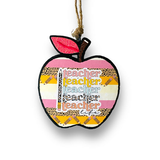 Teacher Life Apple Freshie