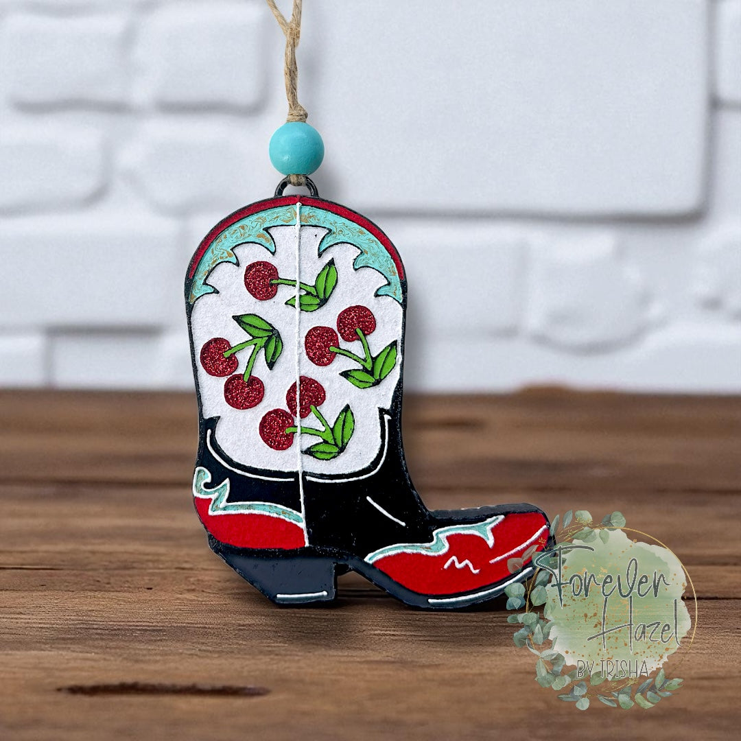 Eight Balls and Cherries Freshies: Punchy Western Aroma Bead Air Fresheners