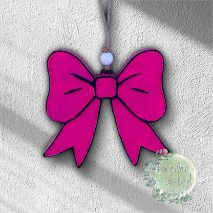 Felt Look Coquette Bow Freshi