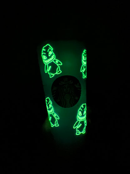 SB Glow In The Dark Oogies Plastic Tumbler