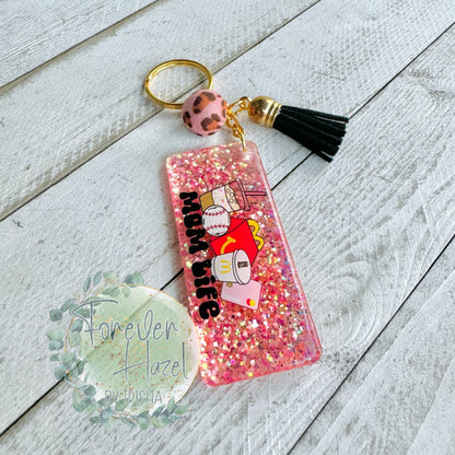 Mom Life Keychain