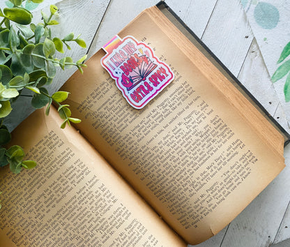 I Like My Books Extra Spicy Magnetic Bookmark