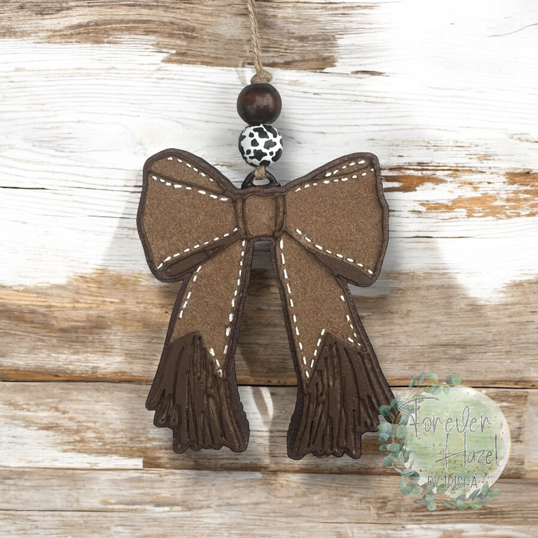 Western Cowgirl Freshie | Southern Mom Freshie | Checkered Cow with Bow Freshie | Horseshoe with Spade Freshie