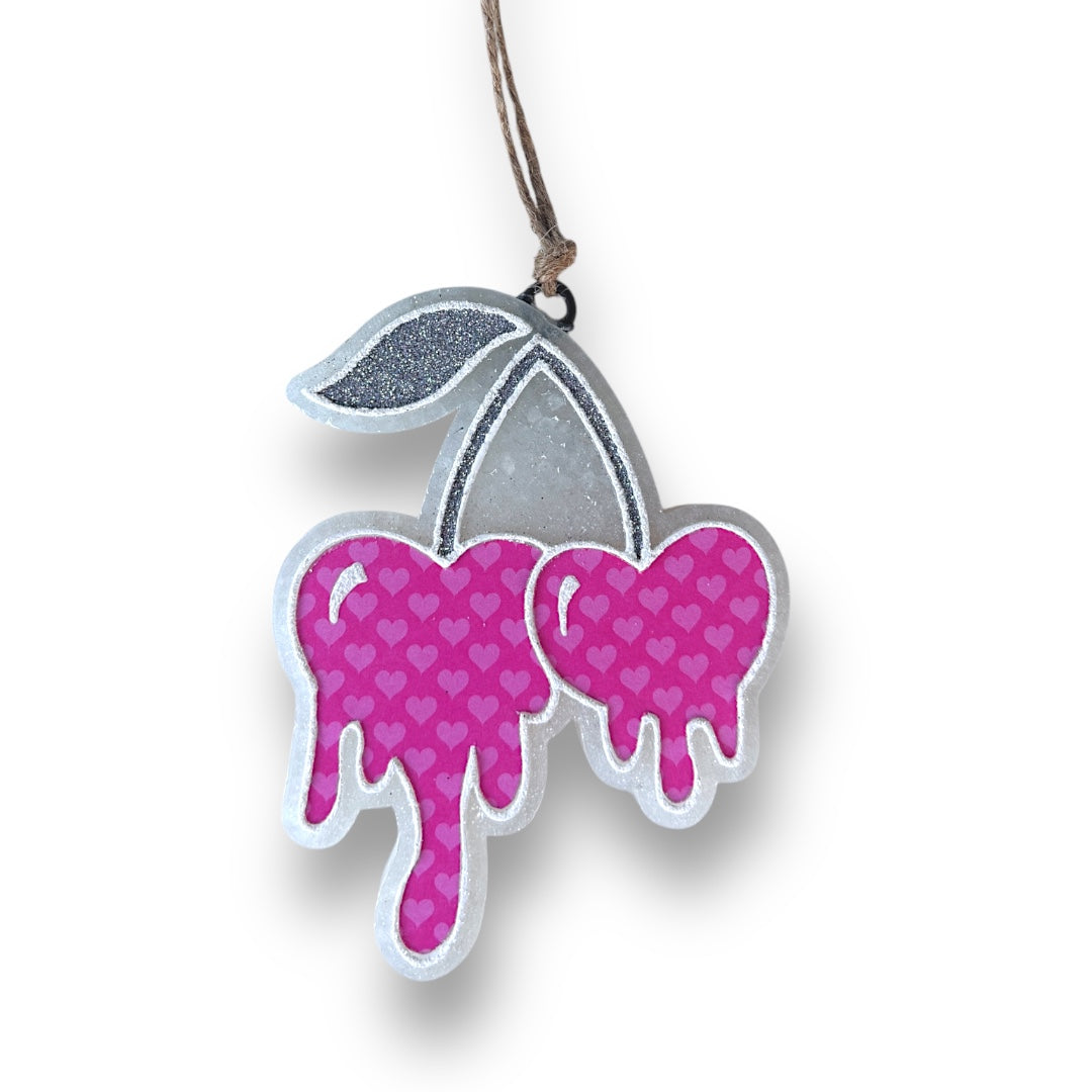 Valentine's Day Drip Cherries Freshies