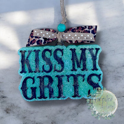 Turquoise Southern Freshie: Western Cowgirl Aroma Bead Air Fresheners
