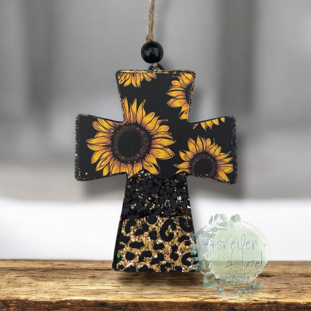 Western Cross Freshies: Religious Aroma Bead Air Freshener