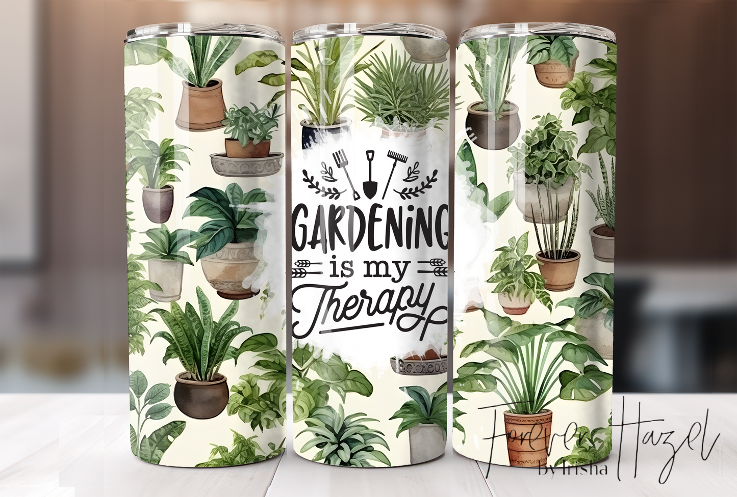 Gardening Is My Therapy Tumbler