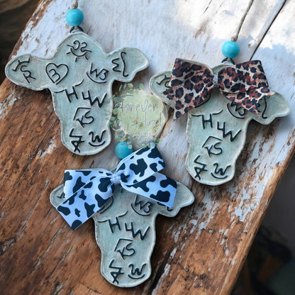 Cattle Branding Freshies: Western Aroma Bead Air Freshener