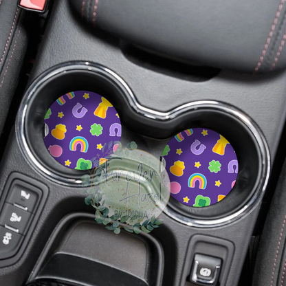 Lucky Charms Car Coaster Set