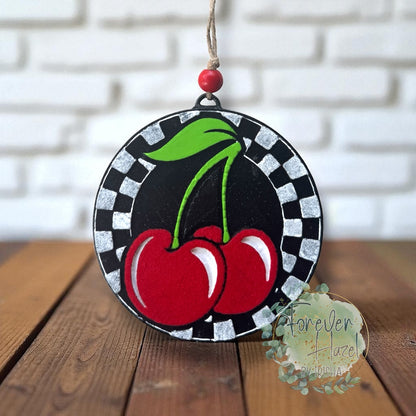 Eight Balls and Cherries Freshies: Punchy Western Aroma Bead Air Fresheners