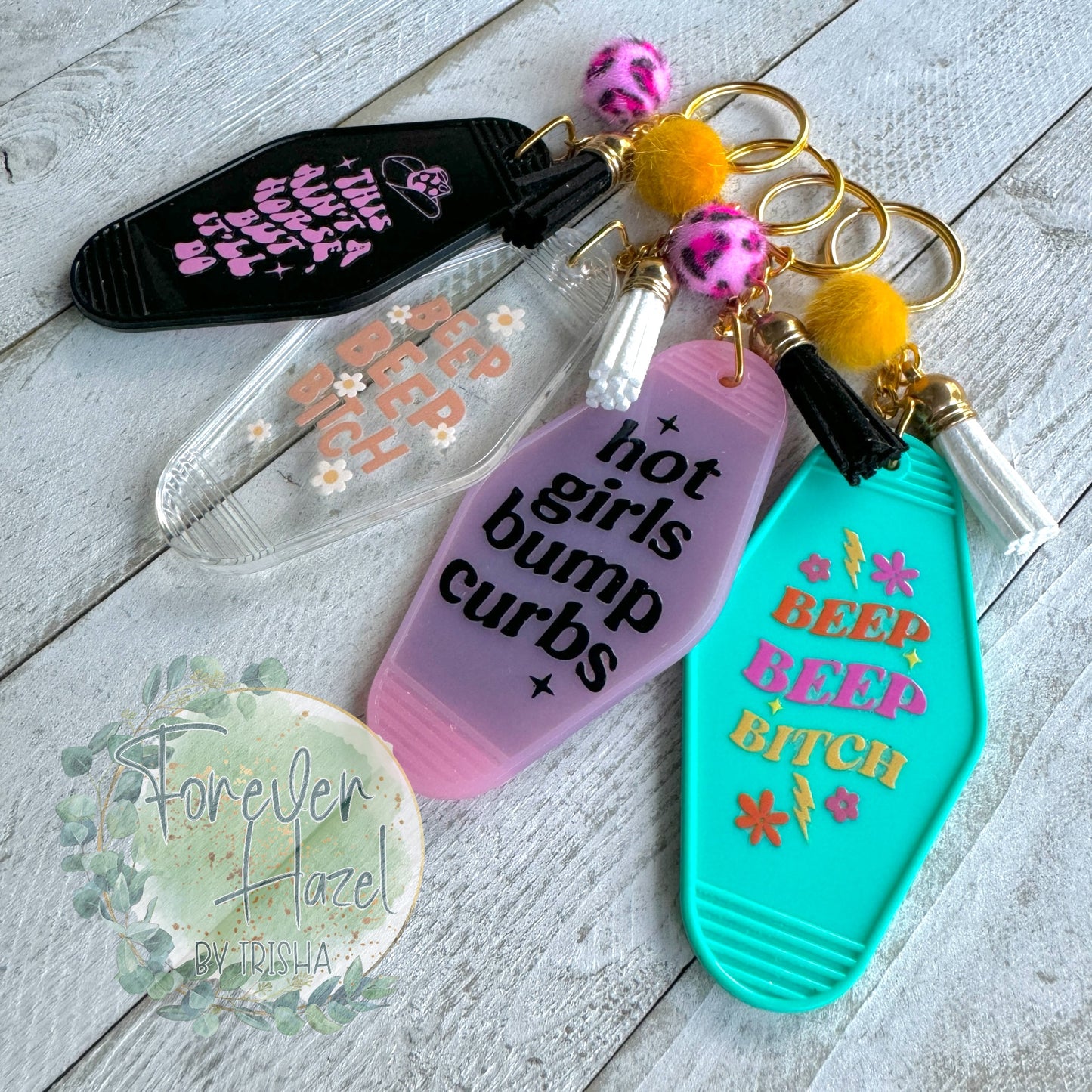Motel Keychain Collection