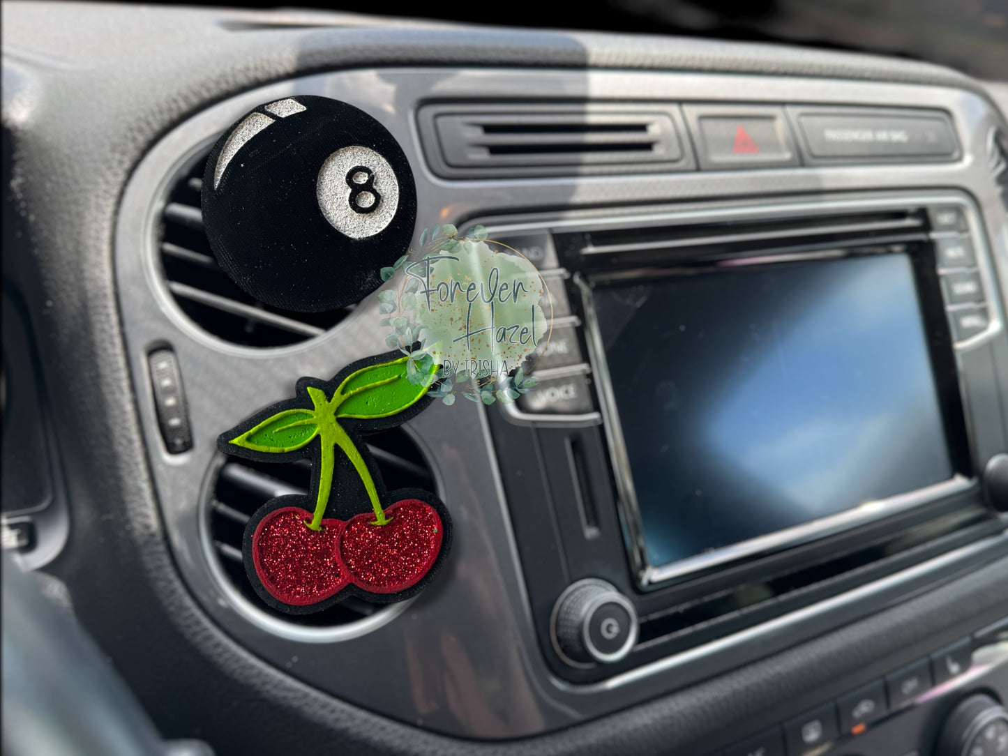 Eight Balls and Cherries Freshies: Punchy Western Aroma Bead Air Fresheners