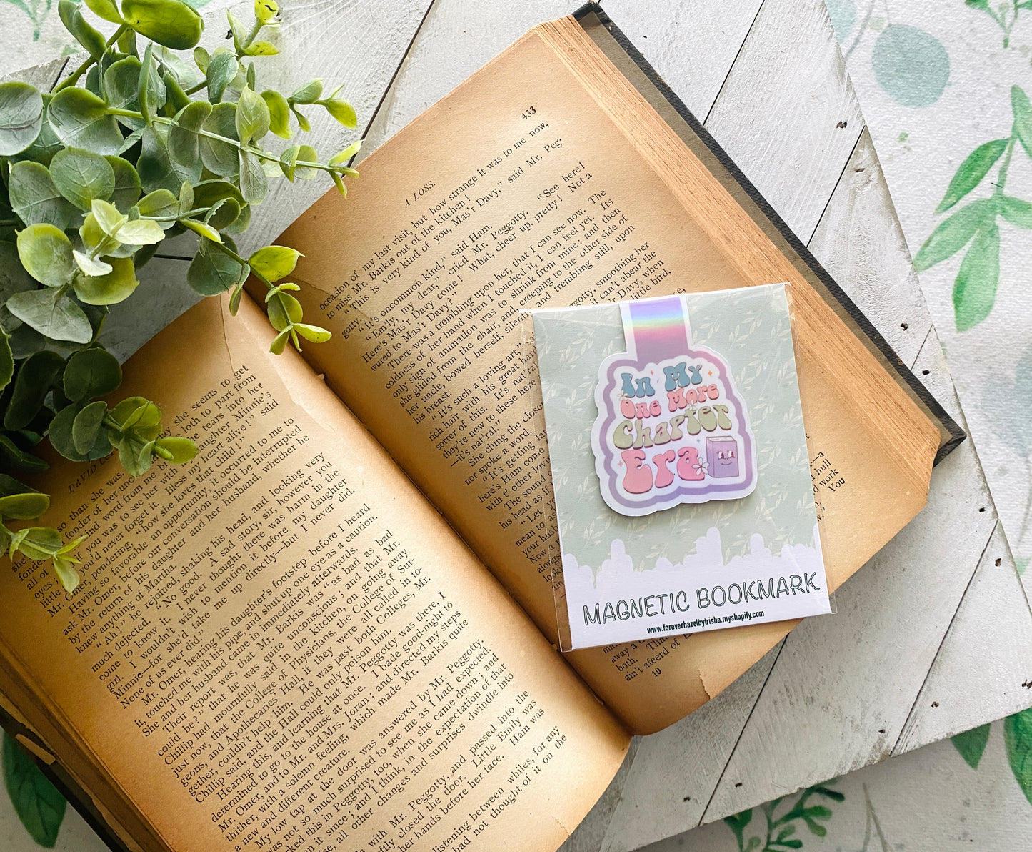 In My One More Chapter Era Magnetic Bookmark