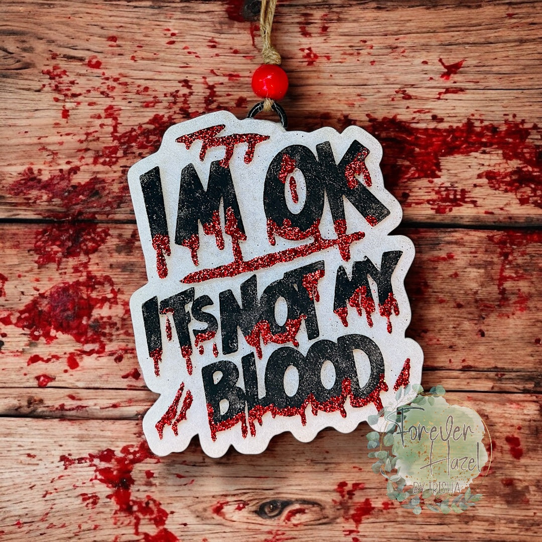 Bloody Crime Freshie | Horror Aroma Bead Air Freshener
