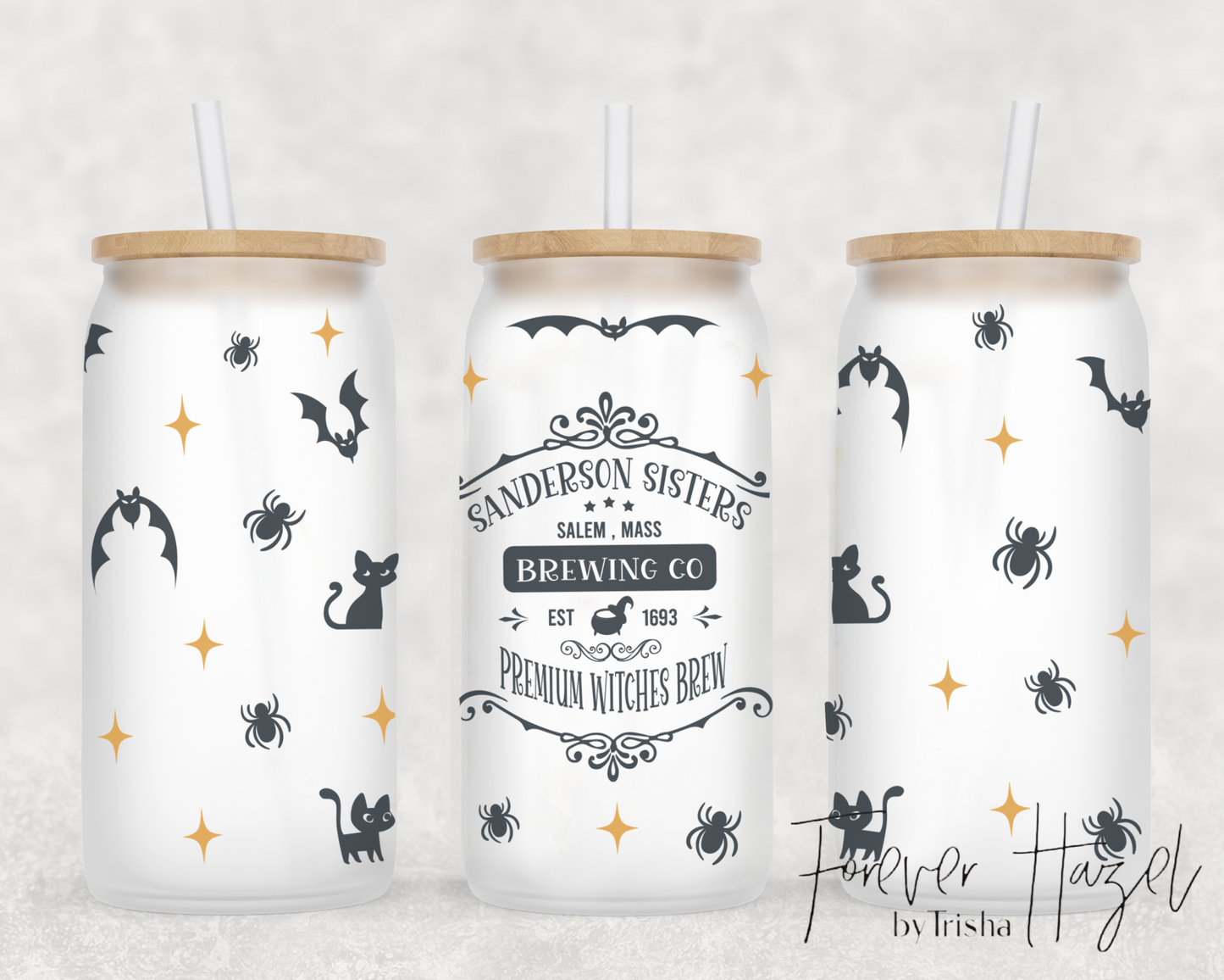 Witchy Sisters Brewing 16oz Frosted Glass Can